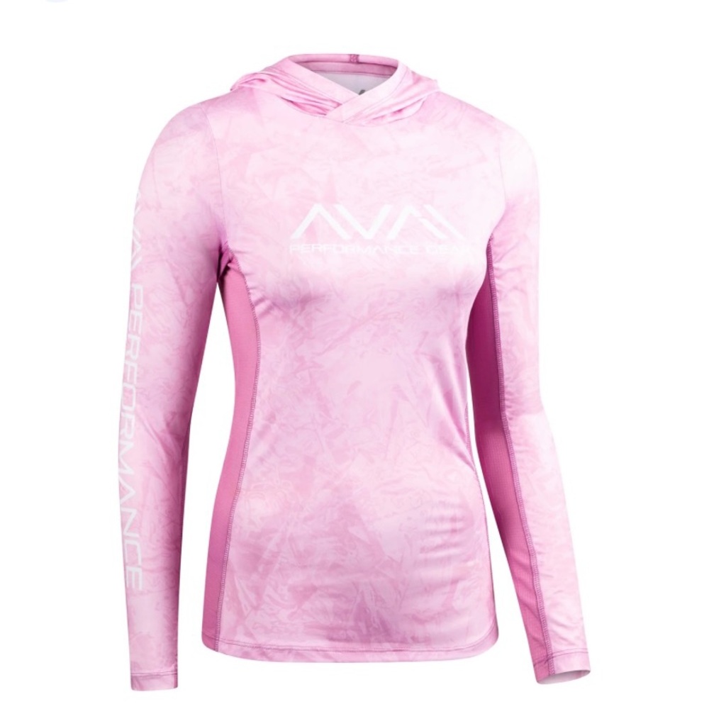 Avia Pink SPF 50+ Performance Gear Long Sleeve Size M NWOT